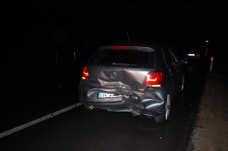 Şiddetli Sağanak Kazaya Neden Oldu: 2 Yaralı