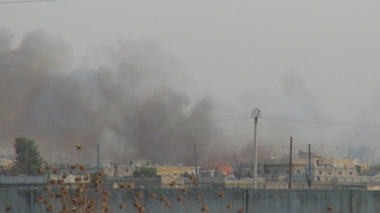 Telabyad Alevlere Teslim Oldu