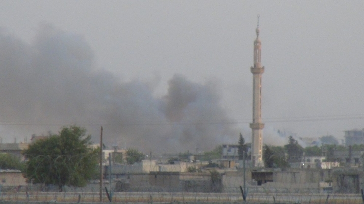 Telabyad Alevlere Teslim Oldu