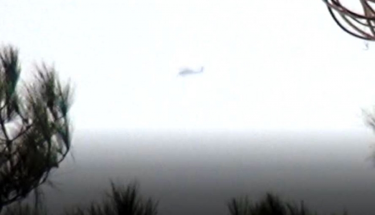 Suriye Sınırında Hava Hareketliliği