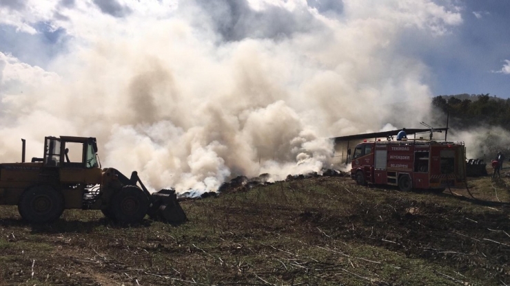 Tamir Yaparken Çiftlik Yandı