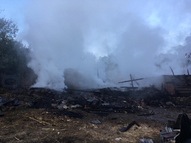 Dursunbey Çakırca’da Yangın