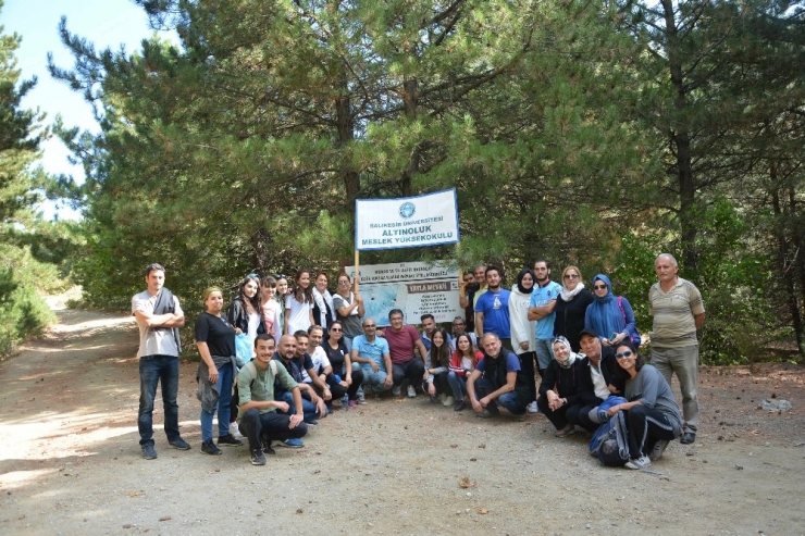 Geleceğin Tıbbi Bitki Teknikerleri Kazdağları’nda Uygulamalı Eğitim Görüyor