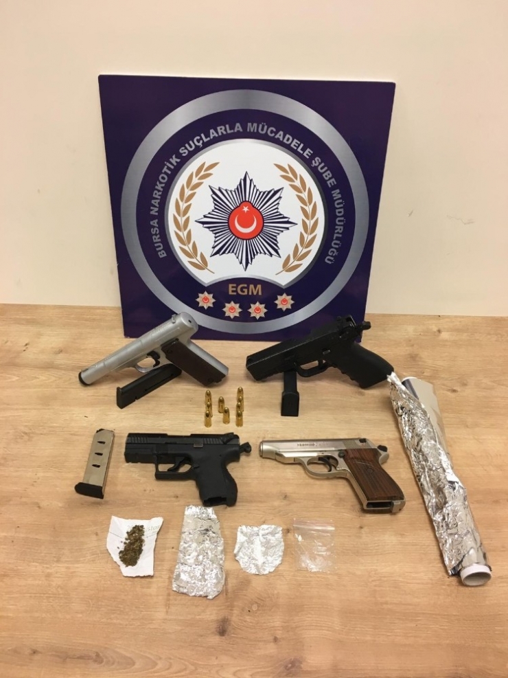 Bursa’daki Uyuşturucu Operasyonunda 3 Tutuklama