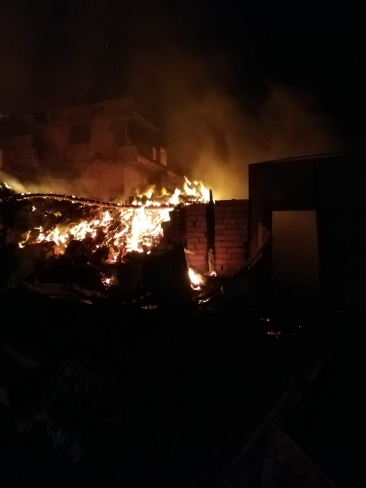 Çorum’da 9 Ev Kül Oldu