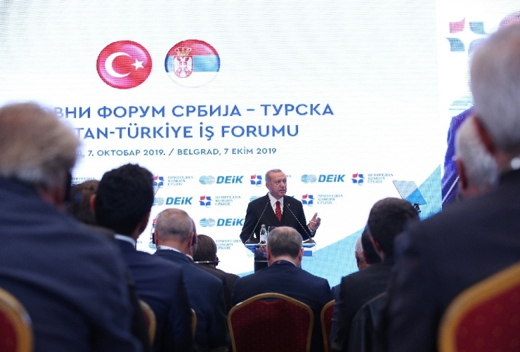 Cumhurbaşkanı Erdoğan: “Sırbistan İle Sahip Olduğumuz Vizyon Birliği Bölge İçin Büyük Bir Fırsattır”