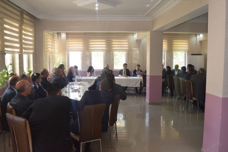 Susuz Kaymakamı İnam, Muhtarlarla Buluştu