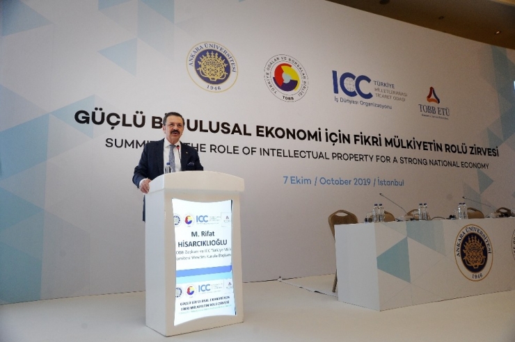 Tobb Başkanı Hisarcıklıoğlu: “Fikri Mülkiyet Haklarının Önemini Özel Sektöre Yaymamız Gerekiyor”