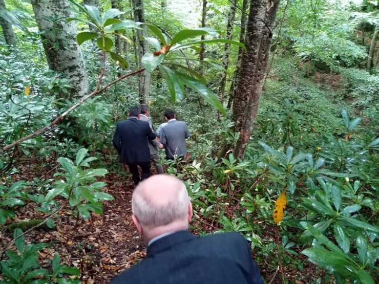 Şelalede Ayağı Kayan İl Genel Meclisi Üyesini Muhtar Kurtardı