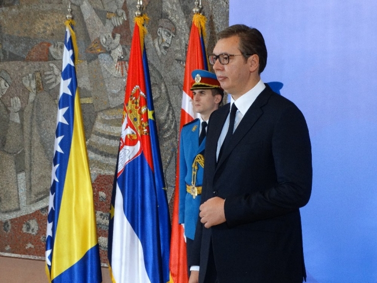 Erdoğan, Üçlü Zirve Öncesi Aile Fotoğrafı Çekildi