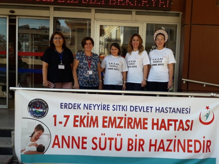 Erdek’te Anne Sütünün Önemi Anlatıldı