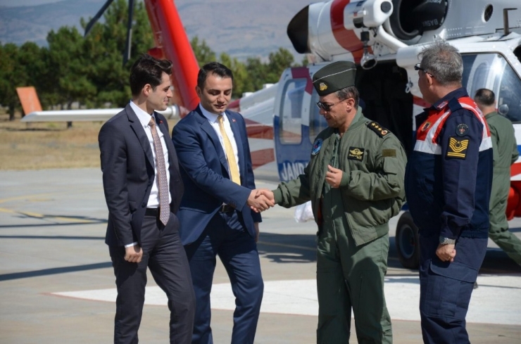 İl Jandarma Komutanlığı Havadan Trafik Denetimi Gerçekleştirdi