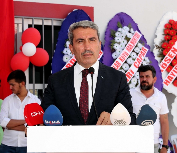 Mardin’in Sınır Köyünde Okul Açılışı