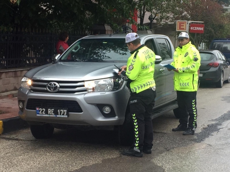 Keşan’da Kamu Kurumlarına Ait Araçlar Denetlendi