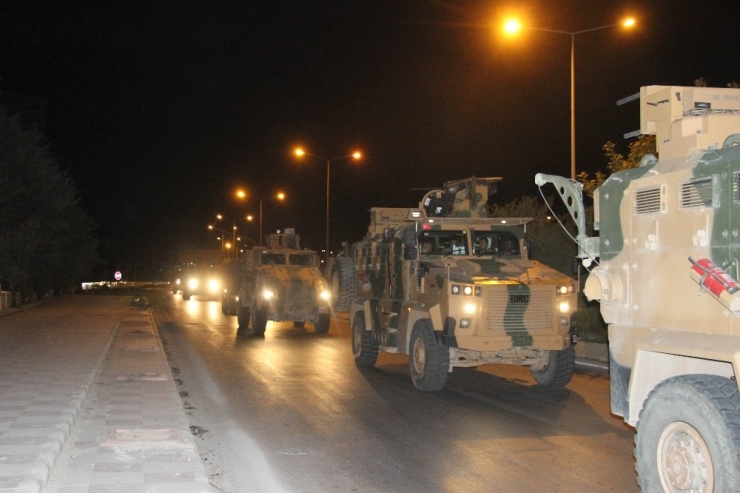 Askeri Birlikler Suriye’deki Üs Bölgelerine Hareket Etti