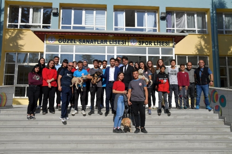 Bakan Selçuk’un Çağrısı Karşılık Buldu, Isparta’da Okullarda Köpek Sahiplendirme Çalışması