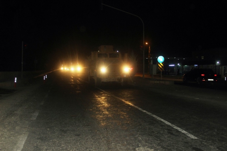 Suriye Sınırına Askeri Sevkiyat