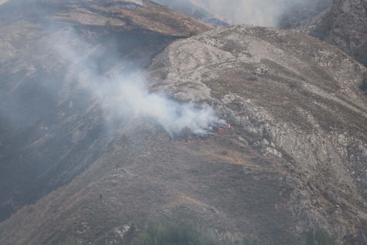 Sivas’ta Örtü Yangını
