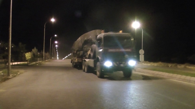 Suriye Sınırına Askeri Sevkiyat