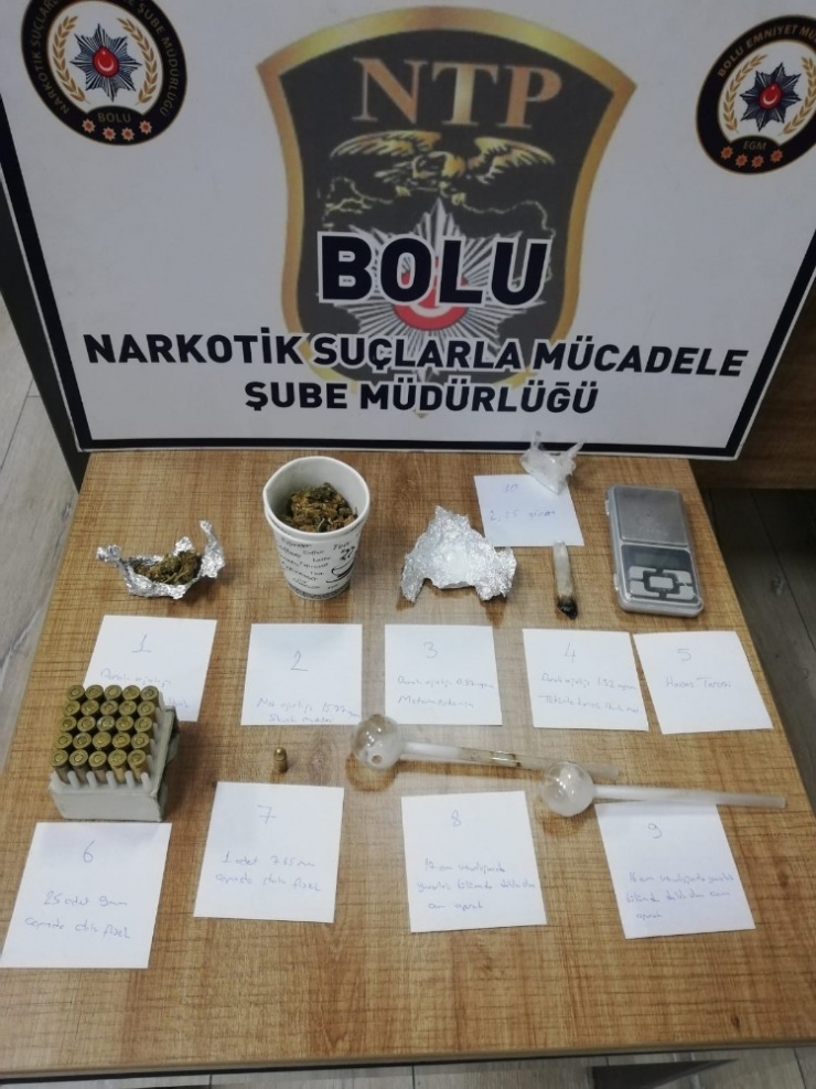 Bolu’da Uyuşturucu Operasyonu: 1 Tutukluma