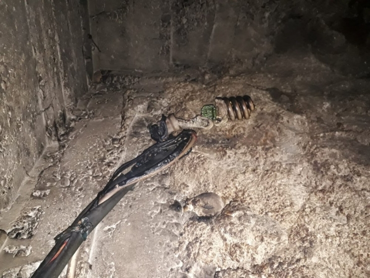 Evin Bodrumunda Yangın Paniği