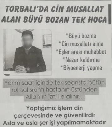 Gazeteye İlan Veren Cinci Hocaya Operasyon