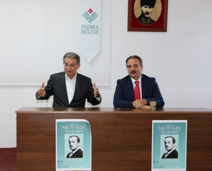 Rektör Bağlı Anadolu Mektebi Öğrencileriyle Buluştu