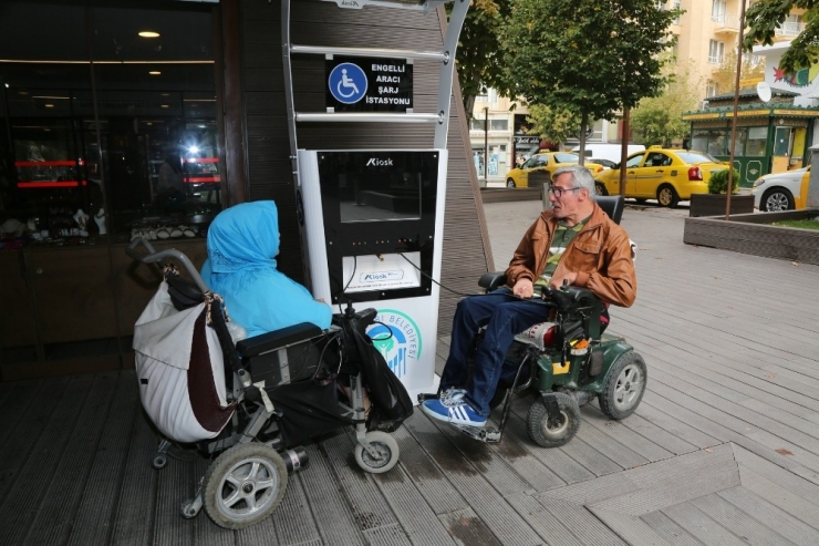 Hamamyolu’na Engelli Aracı Şarj İstasyonu