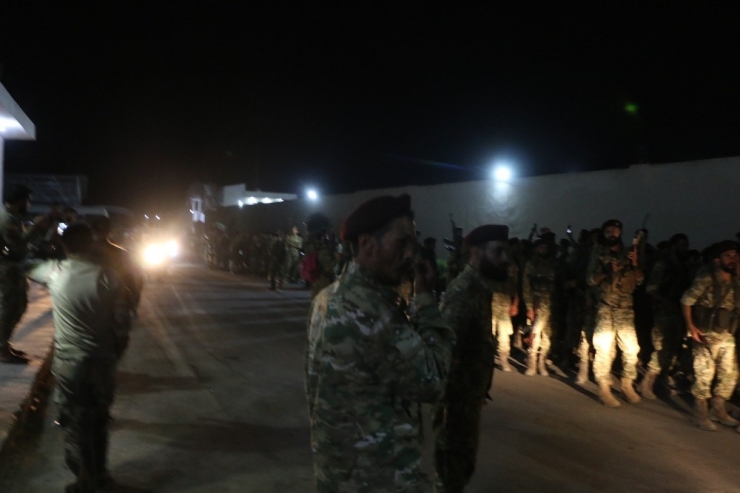 Suriye Milli Ordusu, Akçakale’ye Geldi