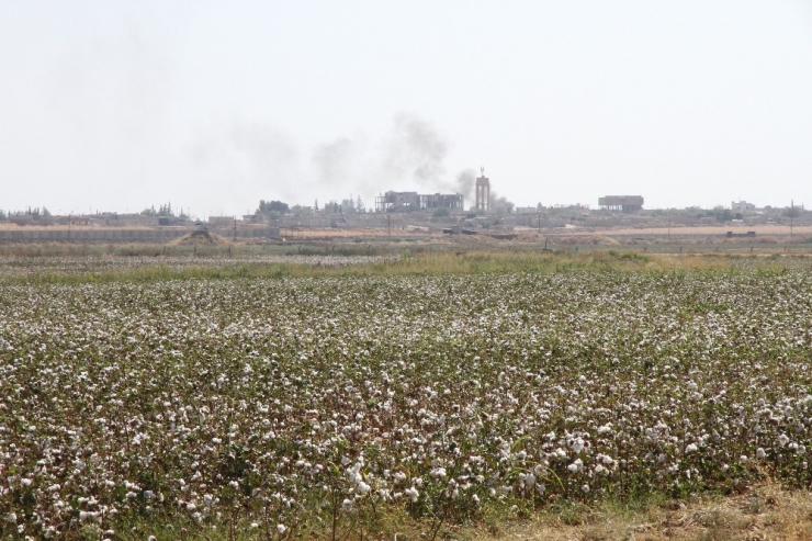 Mardin’de Teröristlerden Taciz Ateşi