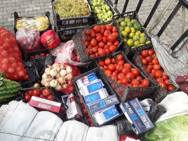 Digor’da Kaçak Sigara Ele Geçirildi