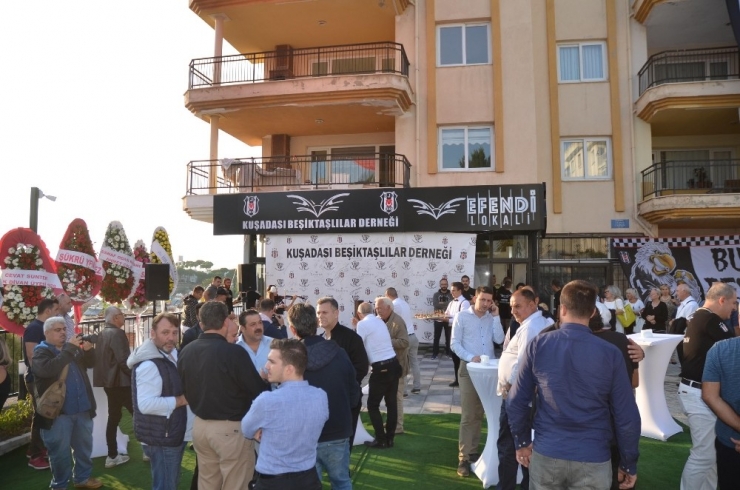 Kuşadası Beşiktaşlılar Derneği’nin Açılışını, Galasataraylı Başkan Yaptı