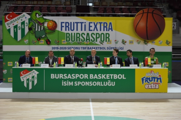 Basketbolda Yeni Heyecan Frutti Extra Bursaspor