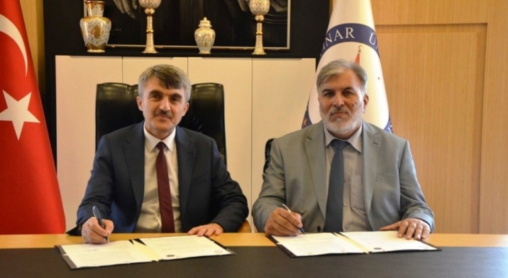 Dpü İle Pakistan Iqra Ulusal Üniversitesi Arasında İş Birliği Protokolü