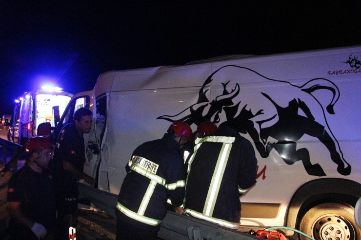 Manisa’da Zincirleme Kaza: 1’i Ağır 4 Yaralı