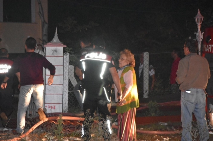 Sinop’ta Bir Ev Alevlere Teslim Oldu