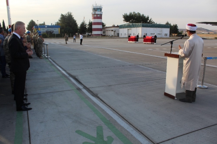 Barış Pınarı Harekatı Şehitleri Memleketlerine Uğurlandı