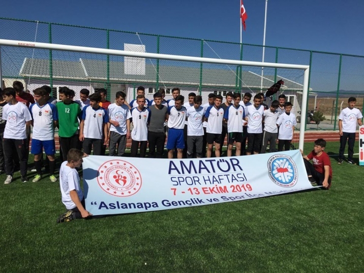 Aslanapa’da Amatör Spor Haftası Etkinlikleri