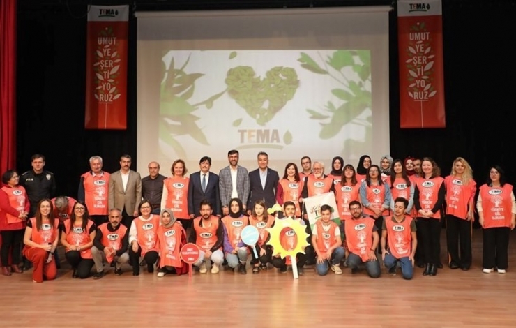 Vali Oktay Çağatay Ve Belediye Başkanı Nesrullah Tanğlay Tema Vakfı Bölgesel Gönüllü Toplantısına Katıldı