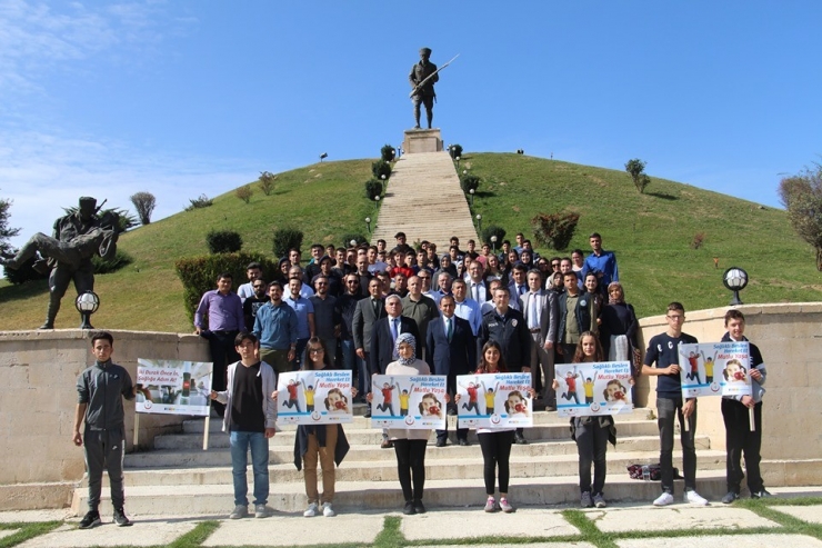 Dumlupınar’da ’’Sağlıklı Yaşam Yürüyüşü’’ Gerçekleştirildi