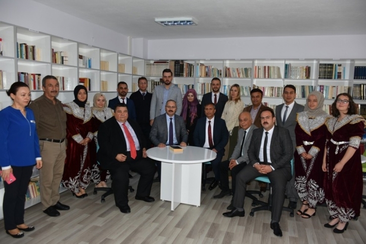 İnönü Anadolu Lisesi’ne Yeni Kütüphane