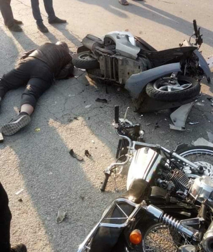 İki Motosiklet Kafa Kafaya Çarpıştı:2 Yaralı