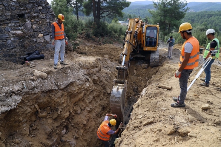 Kavaklıdere’nin Alt Yapı Hizmeti Başladı