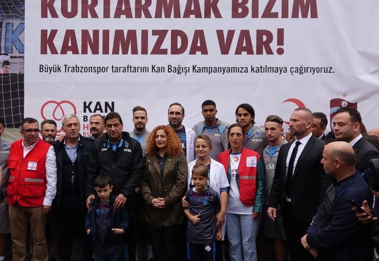 Trabzonspor’dan ’Kurtarmak Bizim Kanımızda Var" Projesine Destek