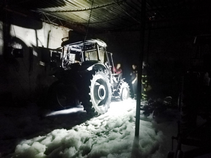 Aydın’da Depo Yangını