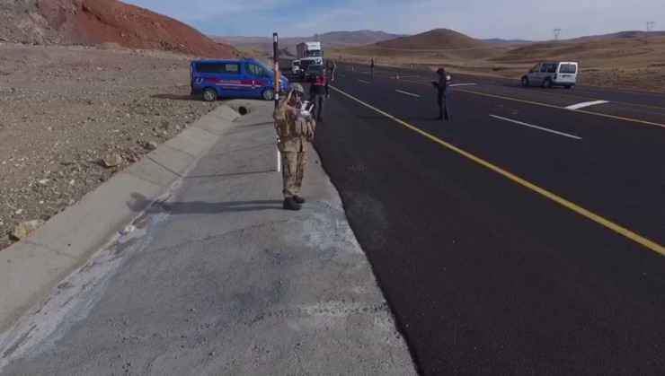 Jandarmadan Droneli Uygulama