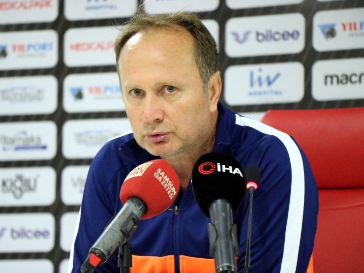 Yılport Samsunspor - Kırklarelispor Maçının Ardından