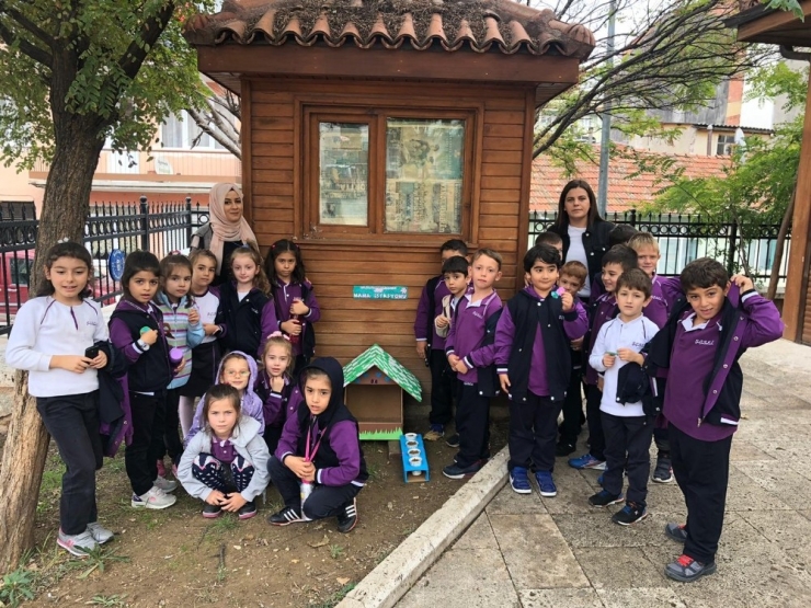 Öğrenciler Mama İstasyonu Kurdu