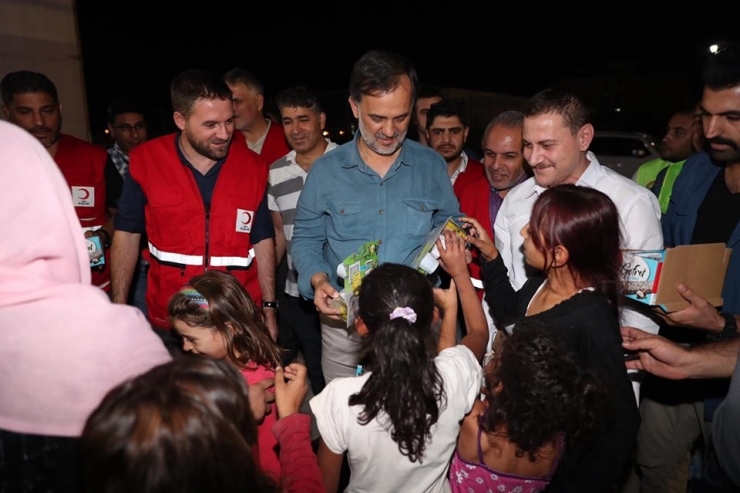 Kaymakam Dereci, Ceylanpınar’dan Gelen Vatandaşlar İçin Seferber Oldu