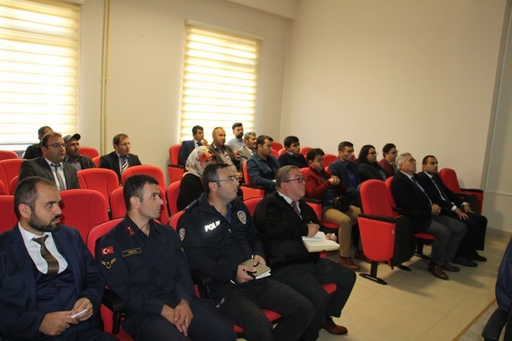 Dumlupınar’da Uyuşturucu İle Mücadele Toplantısı